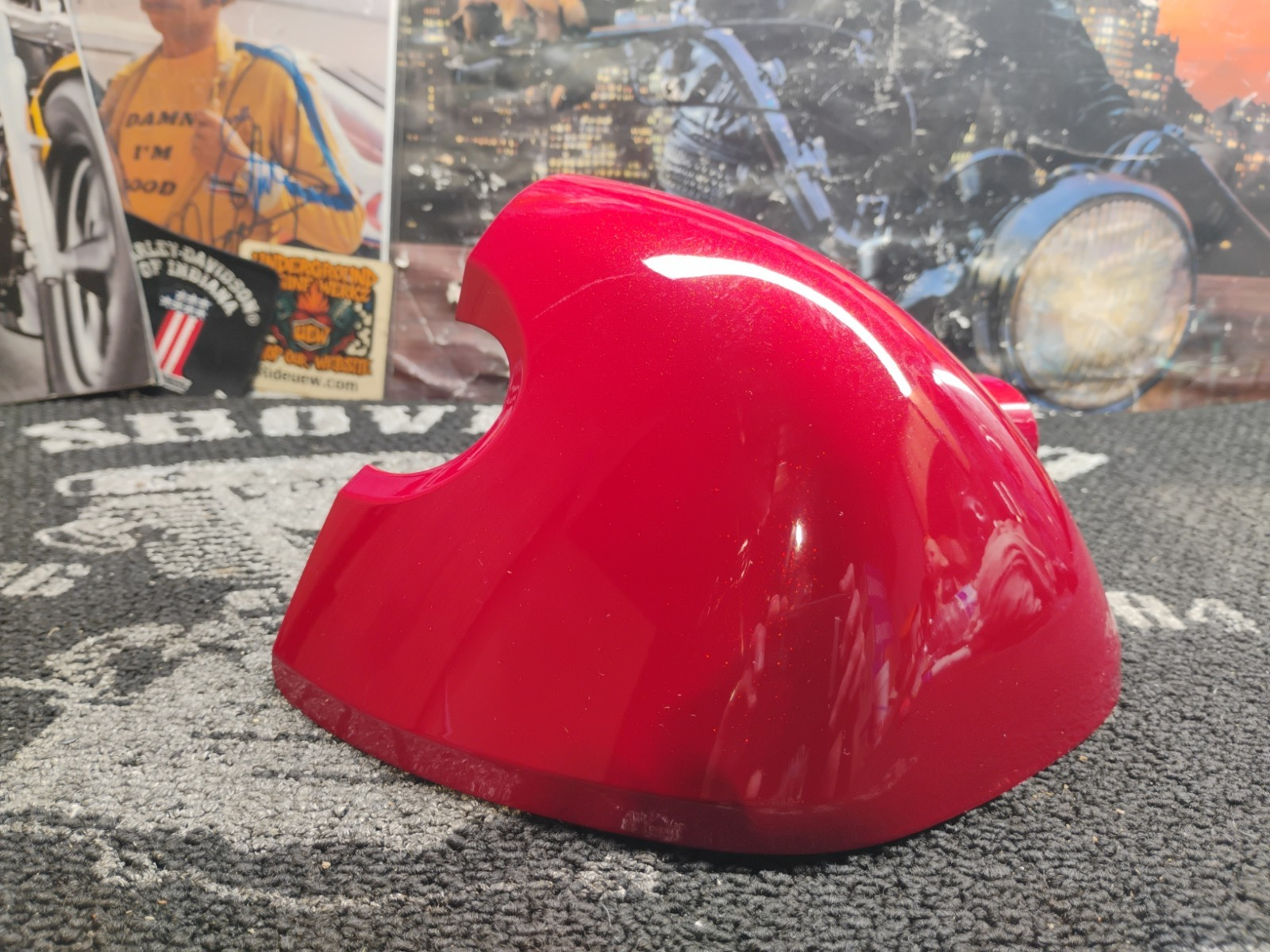2012 Harley-Davidson CVO Left Lower Fairing Tomahawk Red OEM