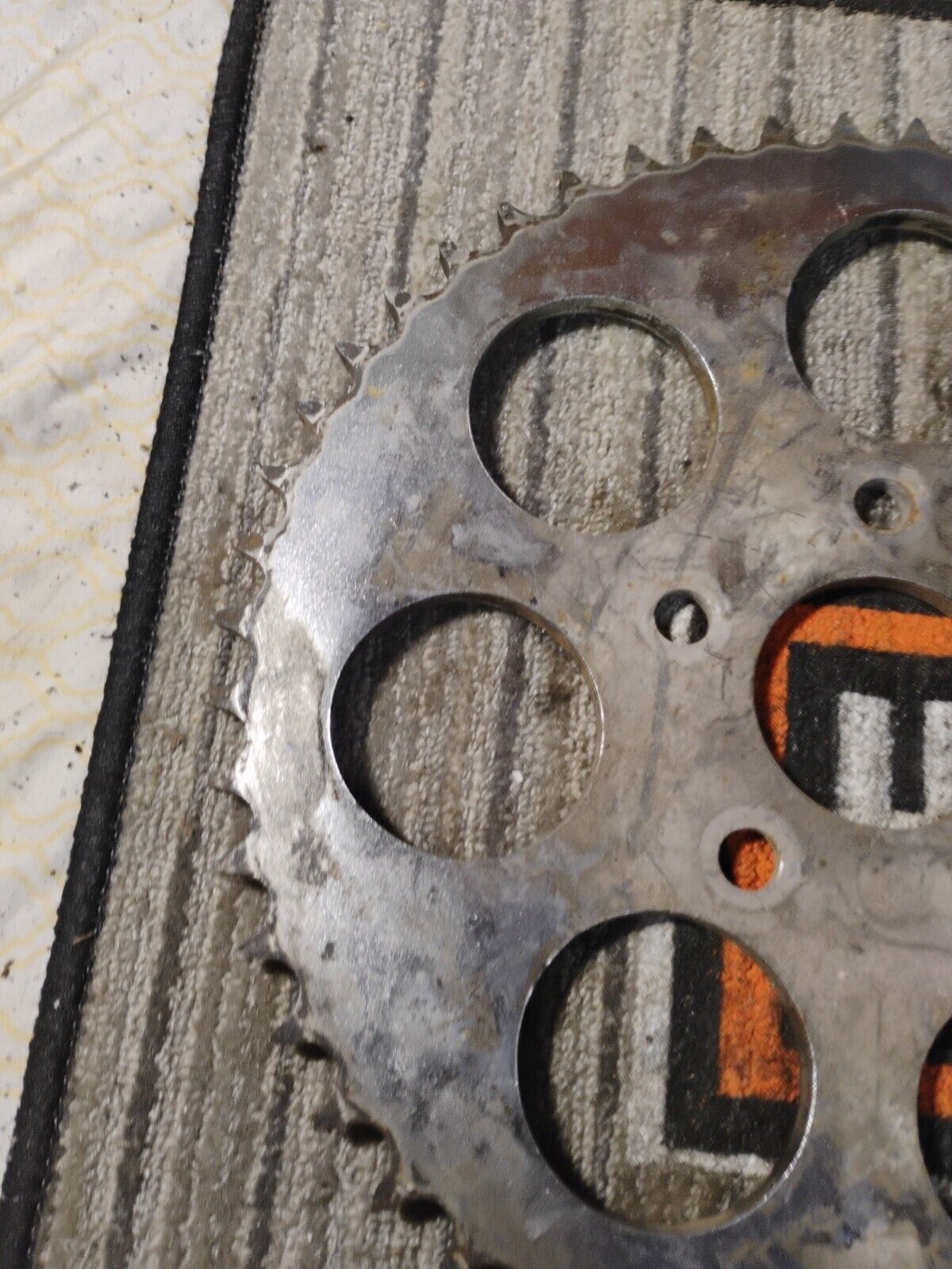 Harley Davidson Rear 51 T Dished Shovelhead Tooth Sprocket Oem