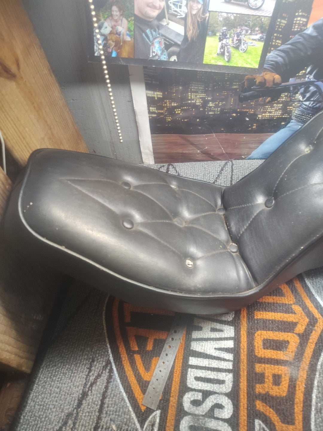 Vintage Drag SpecialtyHarley Panhead Shovelhead Sportster King&Queen Rigid Seat