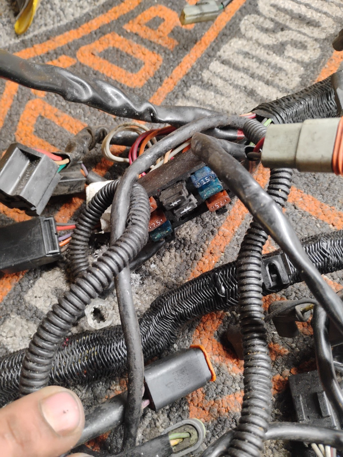 2002 Buell Blast 500 Almost Complete Wiring Harness Oem