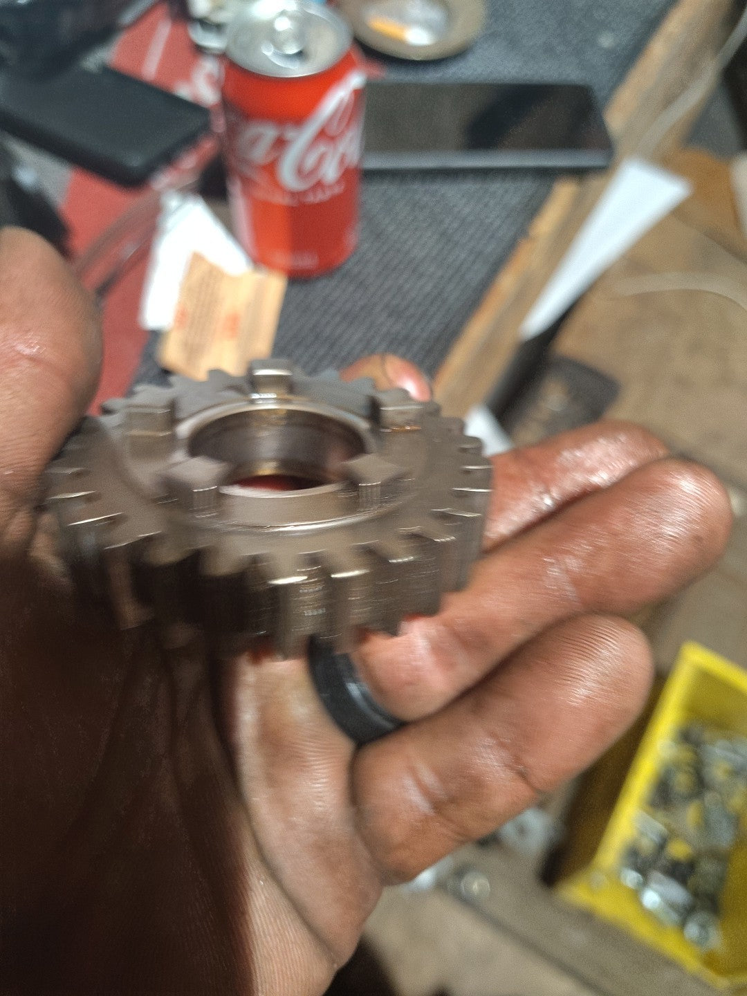 Mainshaft 3rd Countershaft 2nd Gear Stock Ratio for Harley 5-speed #35027-79B