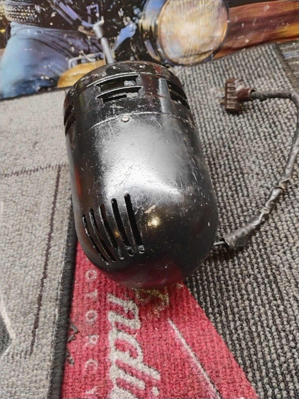 Collectible 1970's siren horn air raid police vintage cold war display item