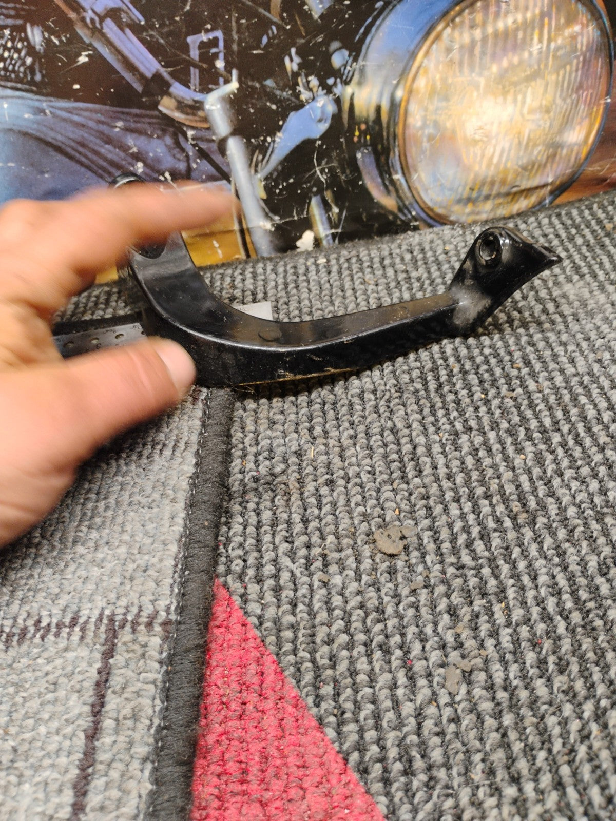 10 HARLEY-DAVIDSON ELECTRA GLIDE ULTRA LIMITED FLHTK PEG BRACKET