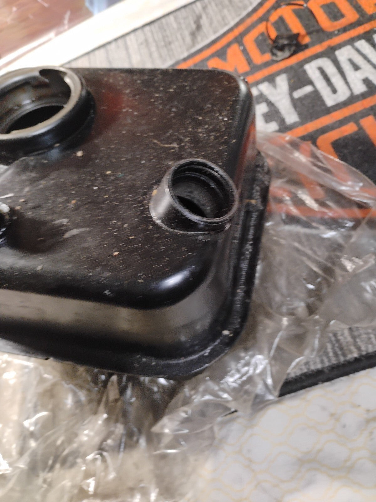 Harley '65-'82 Shovel Head oil tank, used Needs Work  