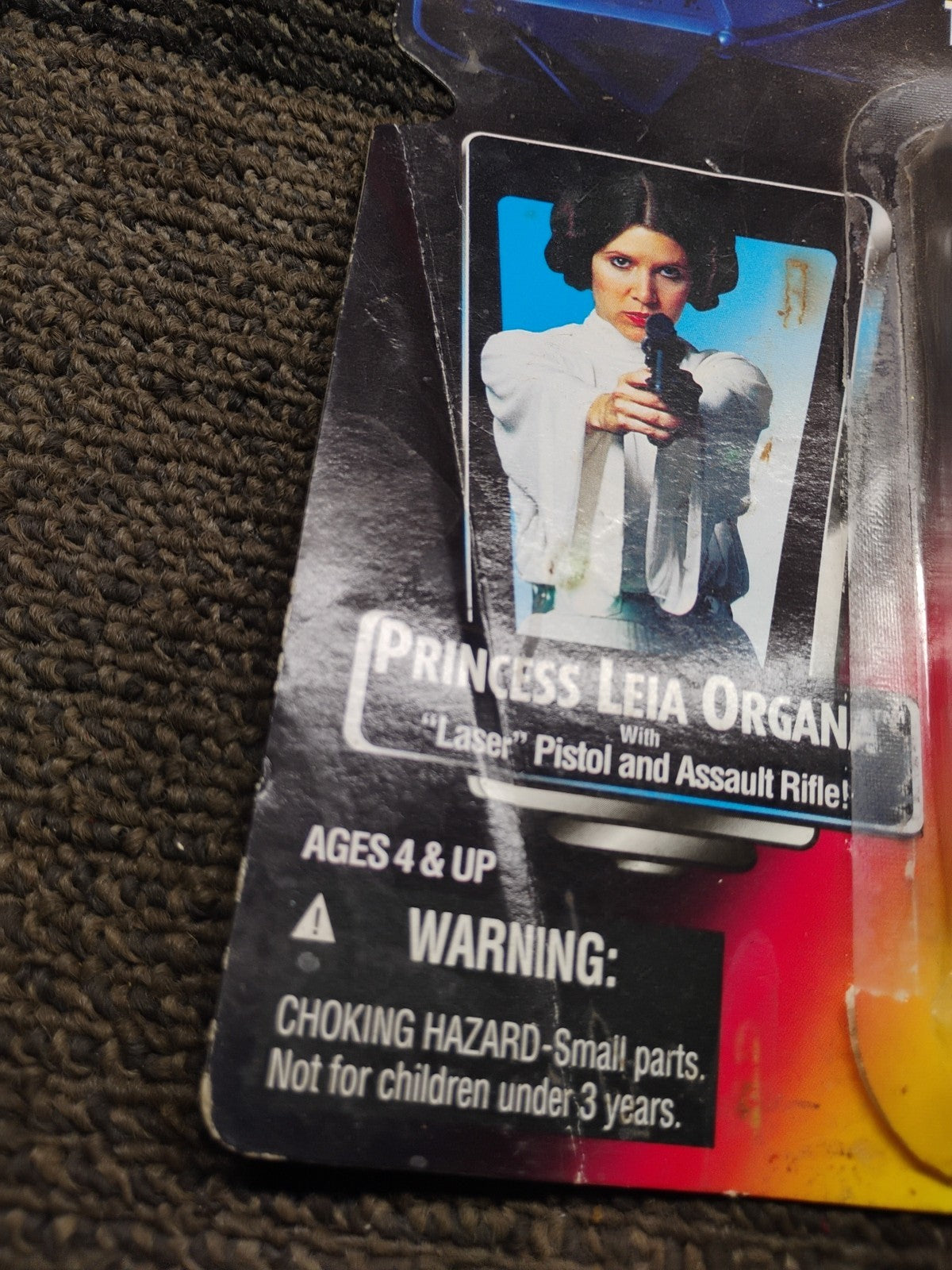 Star Wars Power of The Force 1995 Princess Leia Organa Red Card Figure