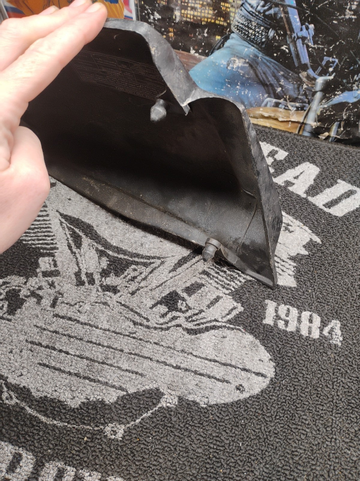1981 Kawasaki KZ650 CSR 650 Left Side Cover OEM Black
