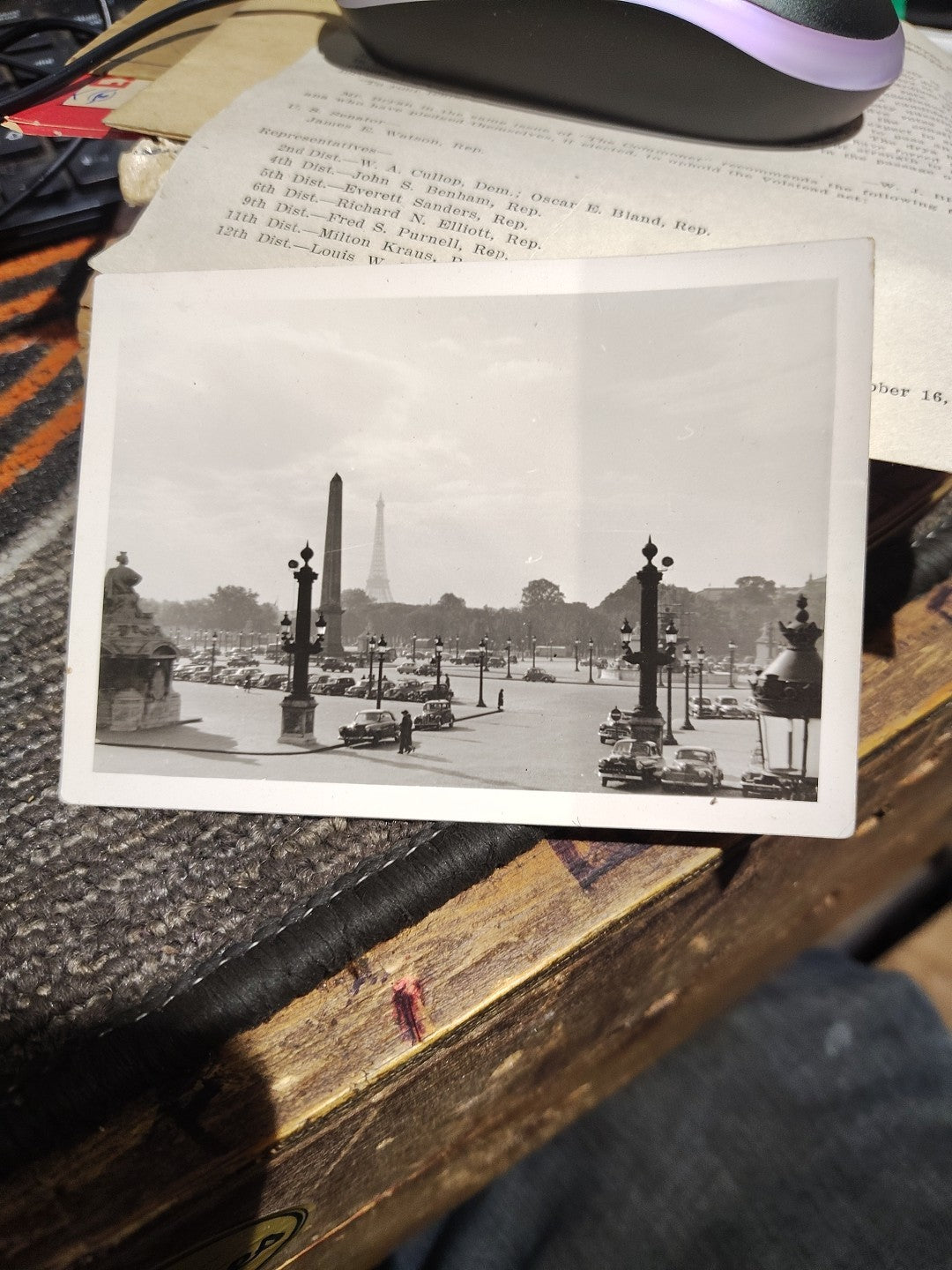 WW1 Picture Of Paris Original Vintage