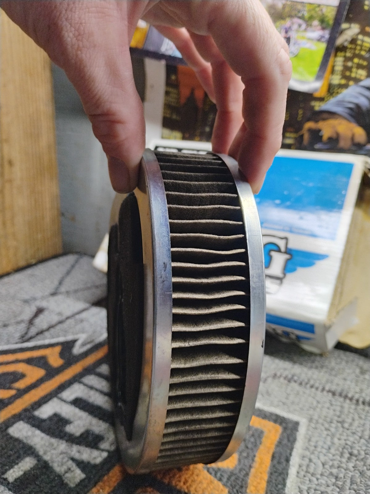 NOS Drag Specialties HARLEY DAVIDSON Air Filter  1011-2960 