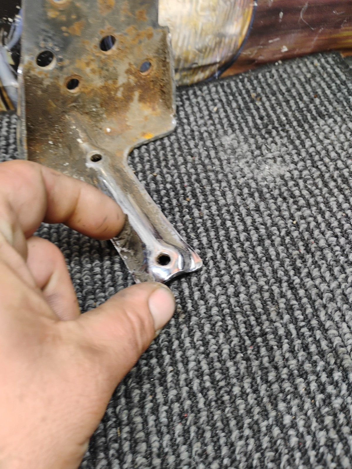 Harley Davidson Shovelhead Regulator Bracket Bobber Custom FL FLH FXWG FX 23-327