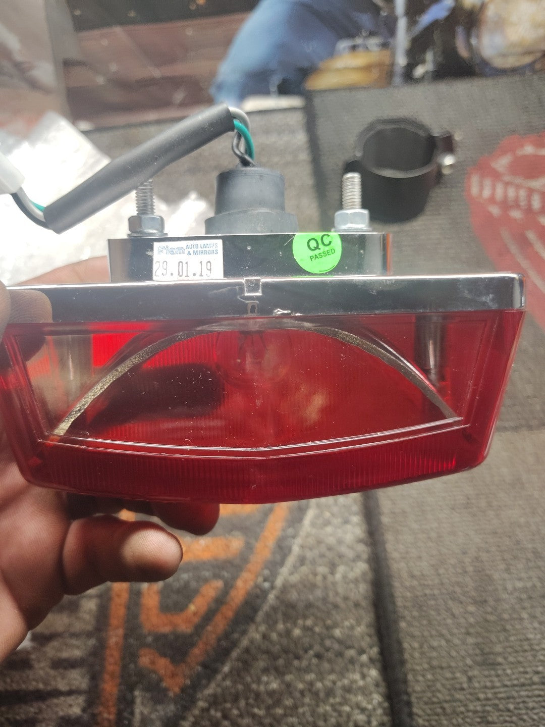 Genuine Royal Enfield Twins GT Continental 650 cc Tail Lamp With Reflector