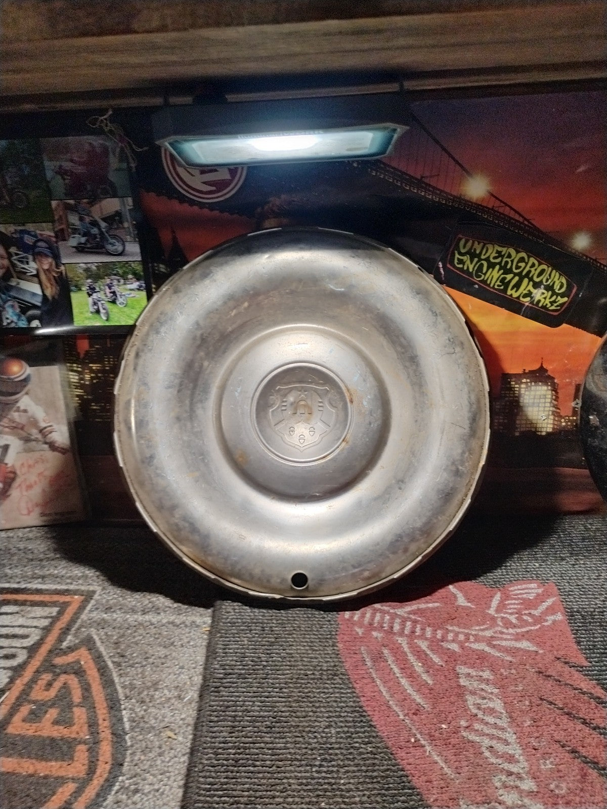 OEM GM 15" Hub Caps Wheel Covers 1950-53 Oldsmobile 88/98 Lyons vtg