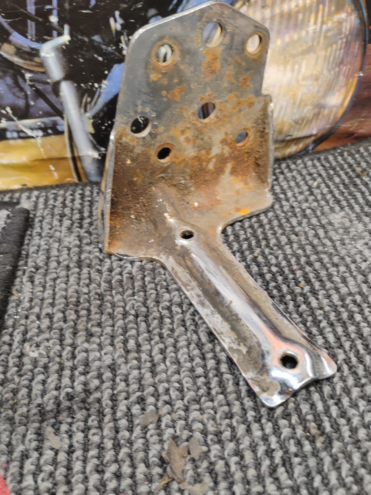 Harley Davidson Shovelhead Regulator Bracket Bobber Custom FL FLH FXWG FX 23-327