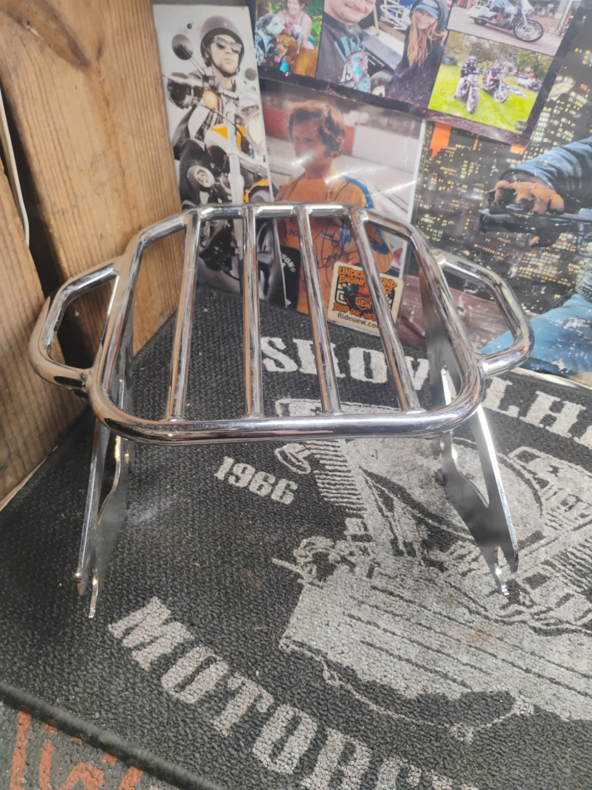 Harley Davidson 09-13 Touring Detachable Luggage Trunk Rack