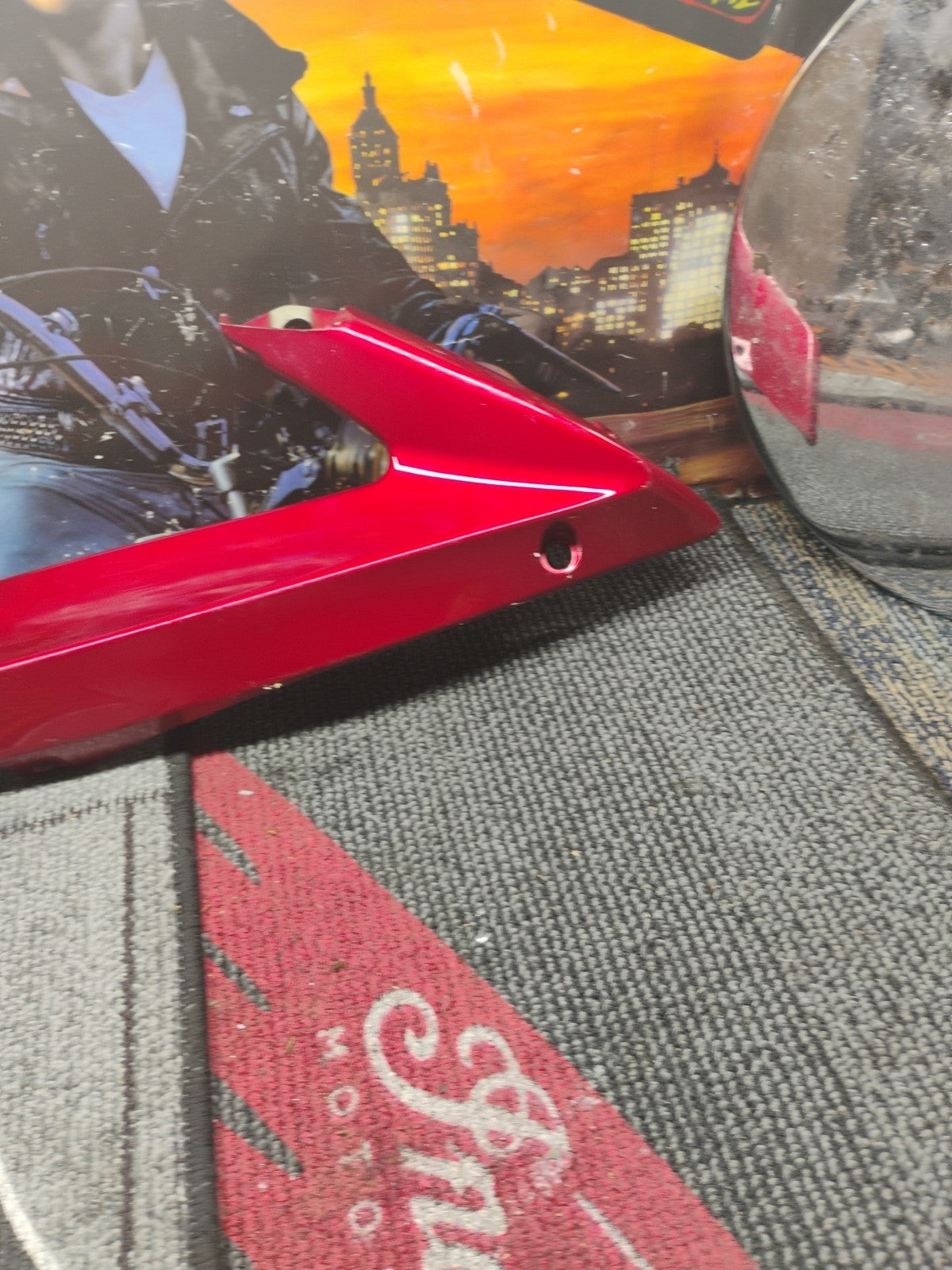 07' Yamaha YZF R1 R-1 / OEM RIGHT SIDE FAIRING TRIM