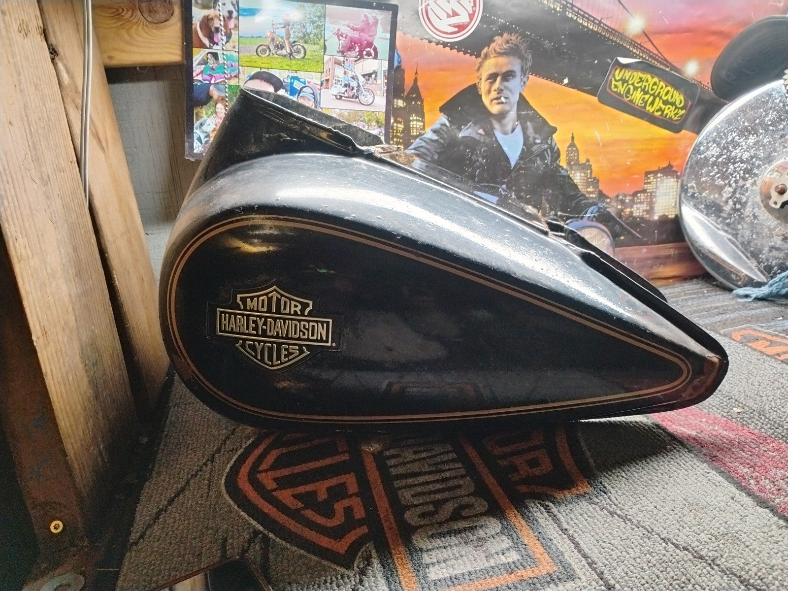 1987 Harley FLHS Ultra Classic S853. gas fuel petrol tank