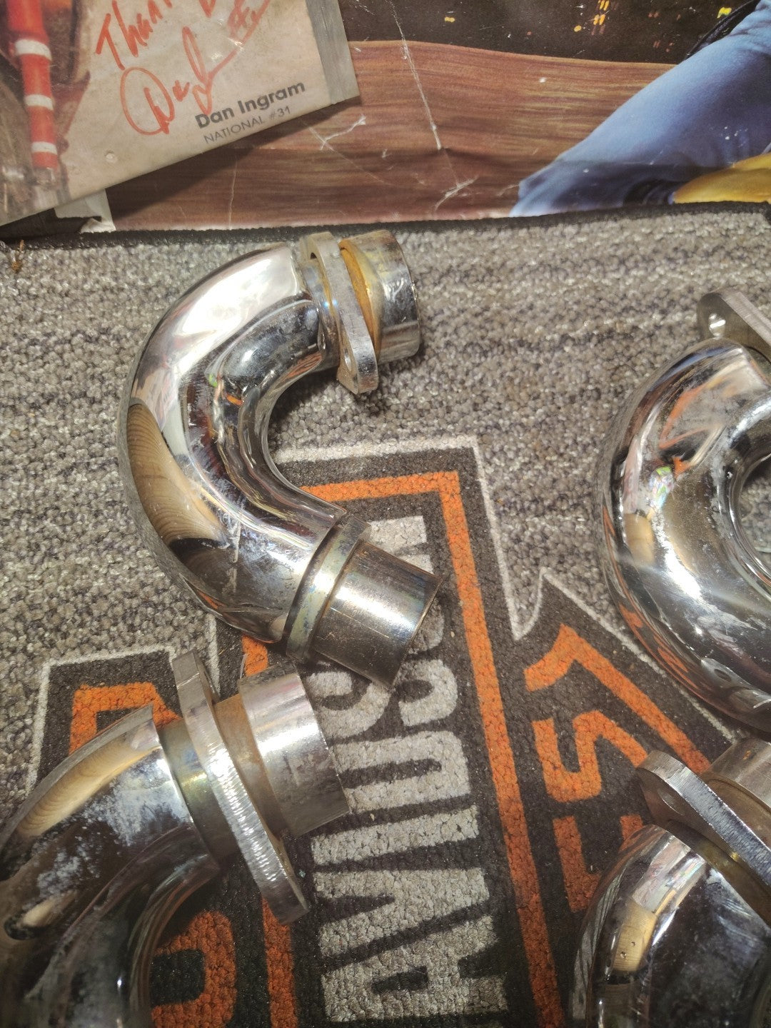 05 Victory King Pin Kingpin exhaust manifold header pipe elbow