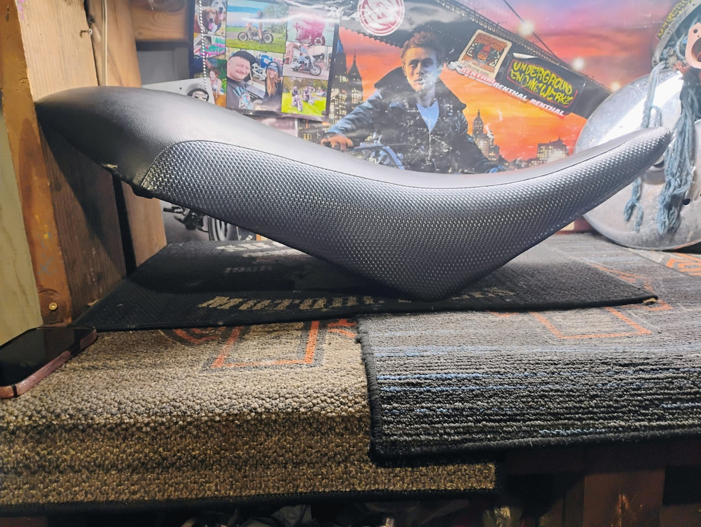 2004-2012 Suzuki LT-Z400 OEM Seat Black Z400 QuadSport ATV