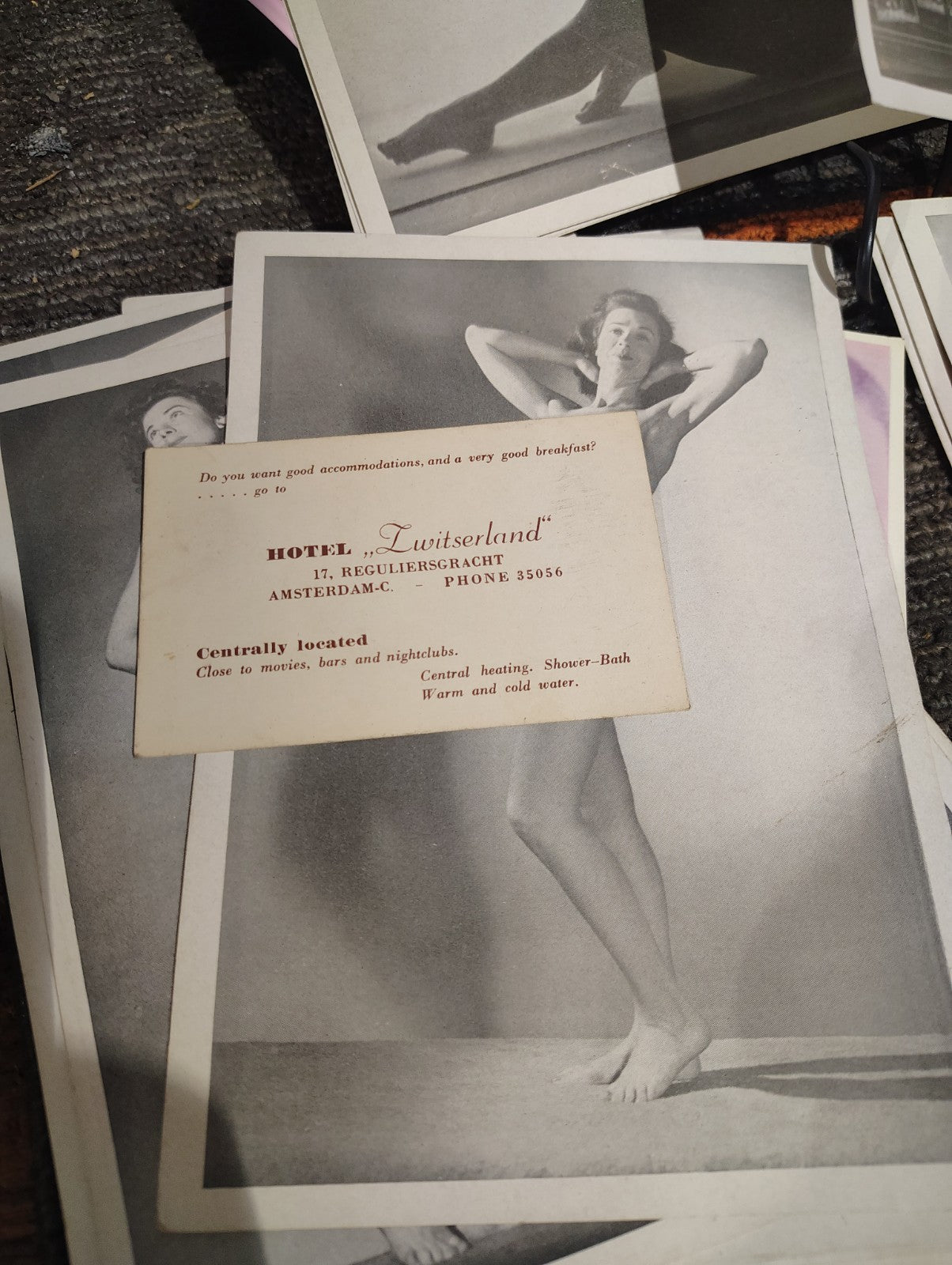 WW2 Vintage Erotic Nude Ladies Matchbox Matches collectible AdvertisiUnused RARE