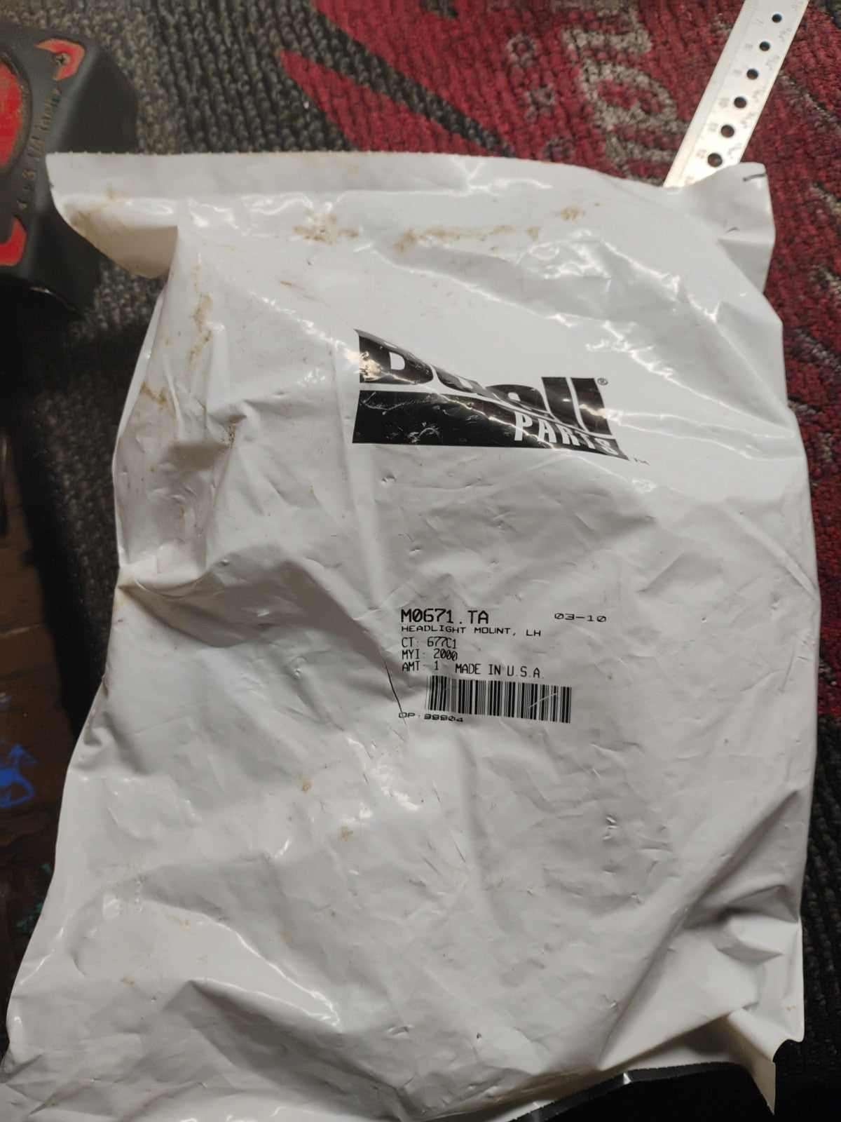 NOS HARLEY DAVIDSON Buell Headlight Mount LH M0671.TA OEM