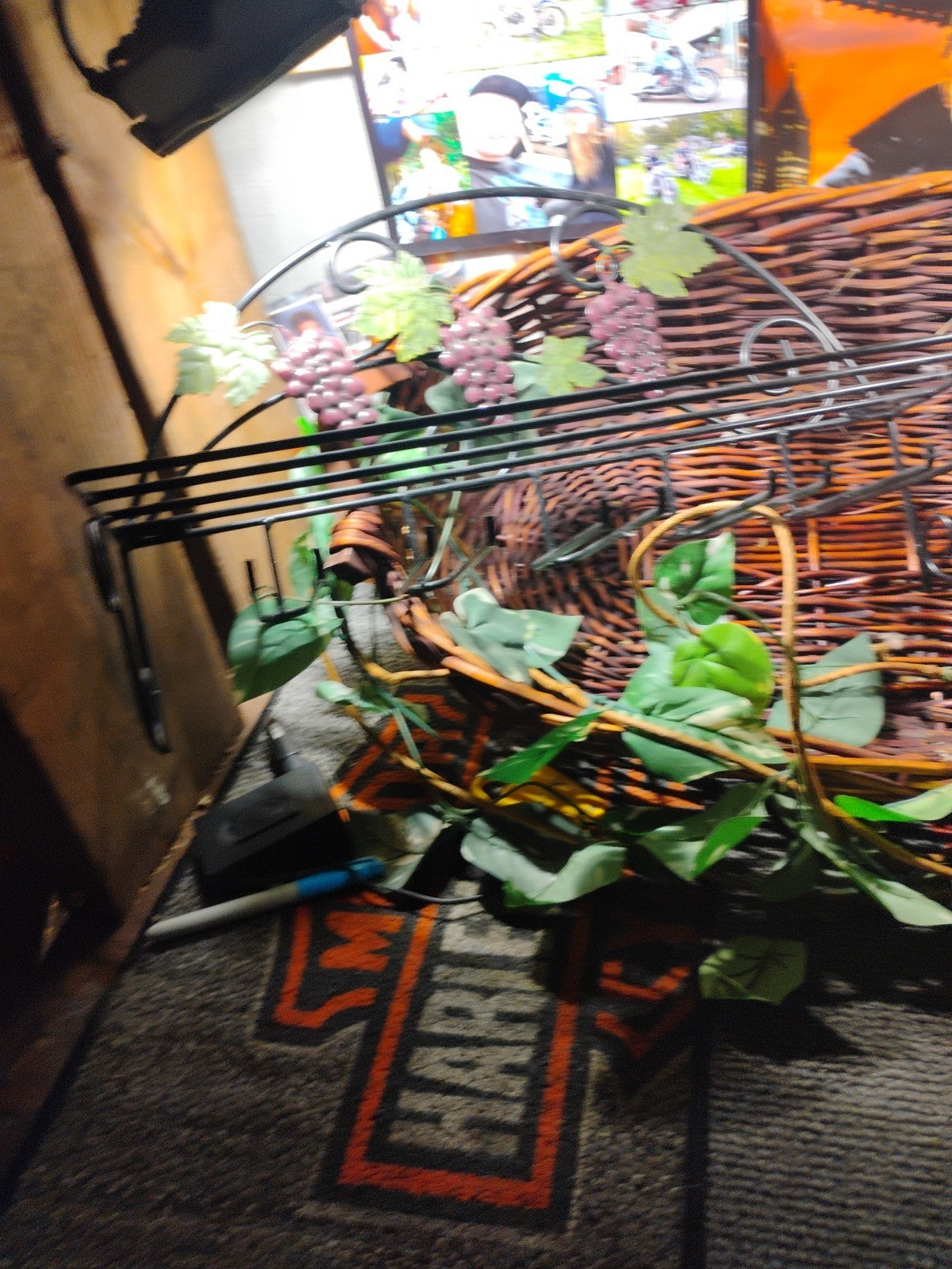 Champagne and Wine Bottle Cork Holder Bar Display and Other Wine Home Decor 