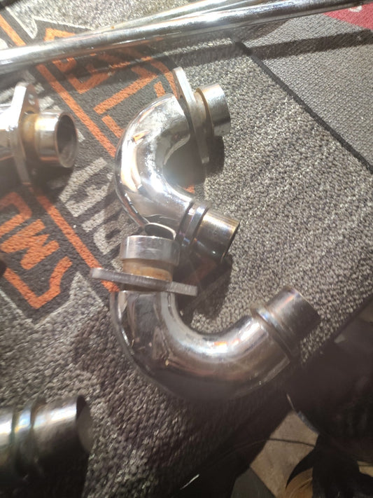 05 Victory King Pin Kingpin exhaust manifold header pipe elbow