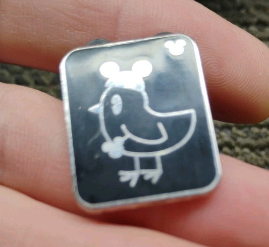 Disney Pin Pet Bird with Mickey Hat 2008