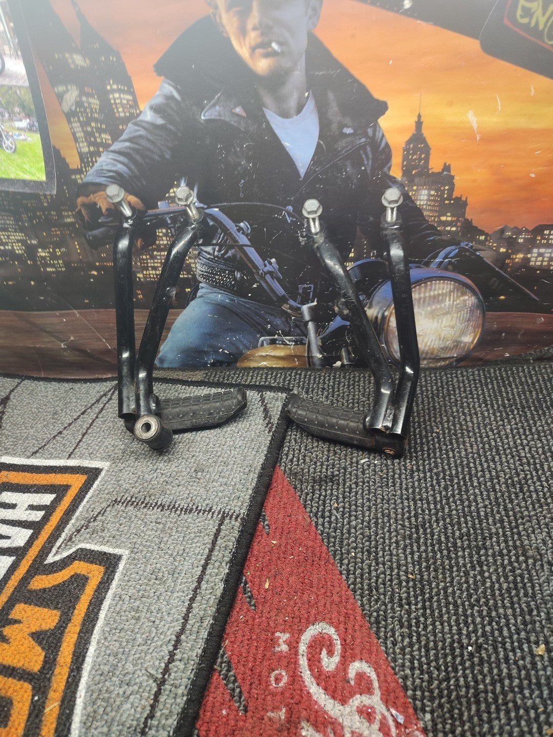 1991 Honda CBR600 F2 CBR 600 CBR600F2 600F2 Rear Passenger Foot Peg Mount Mybe