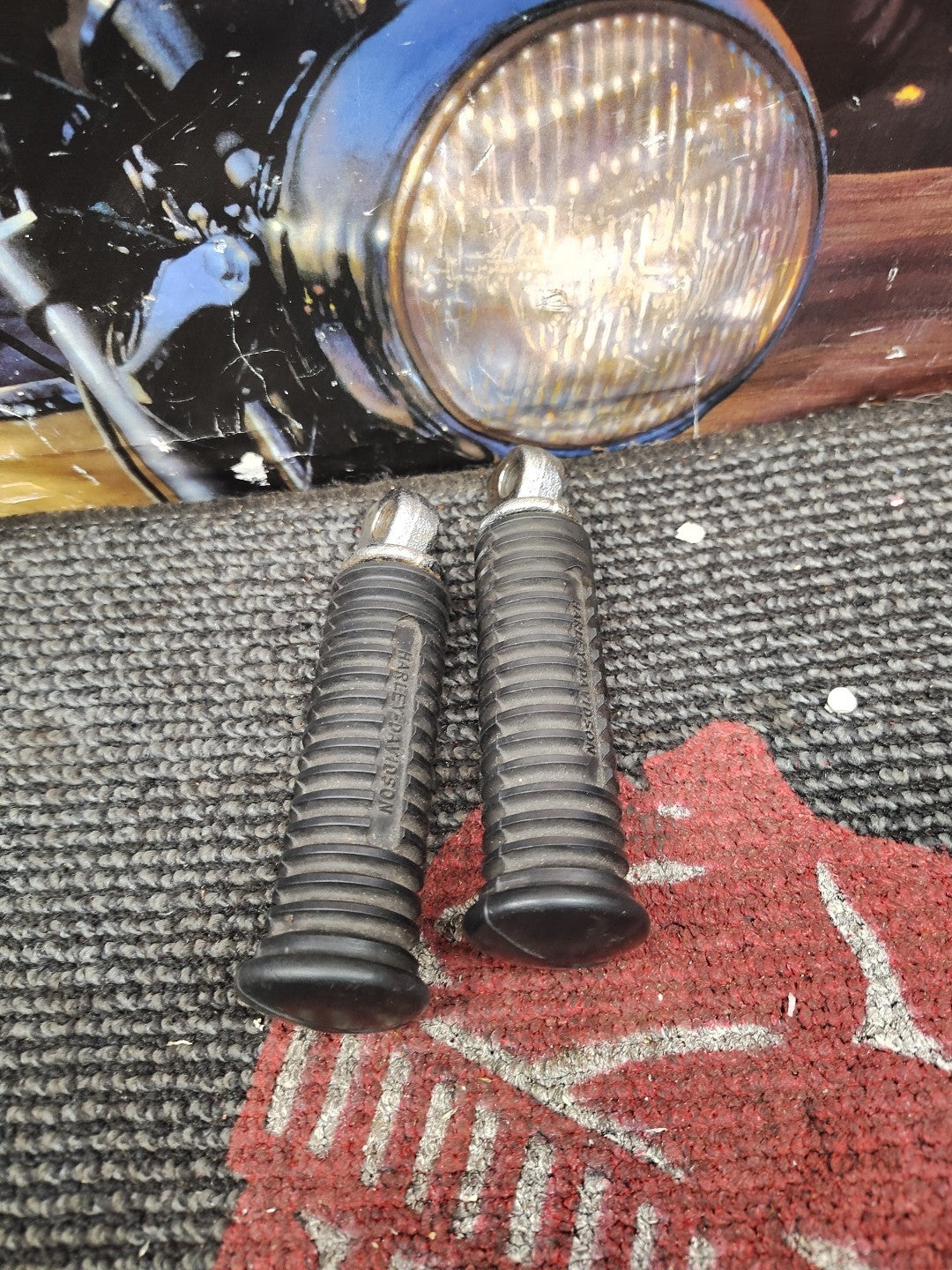 Genuine Harley Davidson Stock Take Off Footpeg Kit Stock Parts OEM 2007