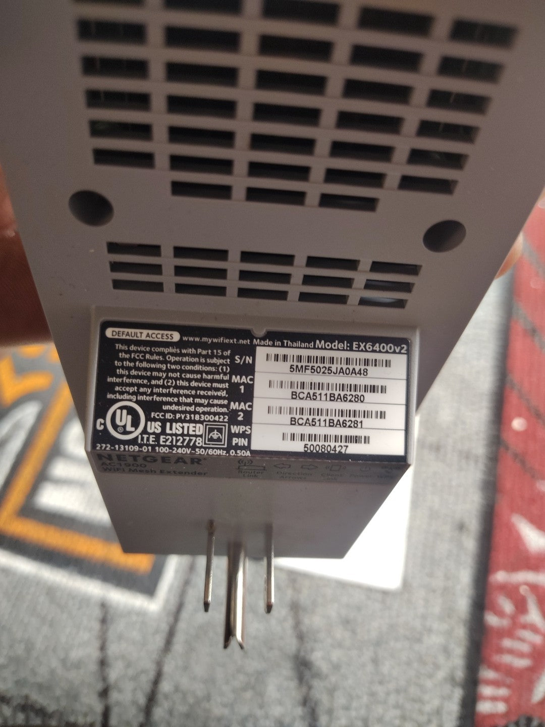 netgear ac1900 wifi mesh extender