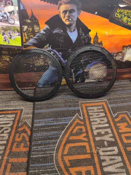 Pair 9 Inch Classic Beehive High Excursion Subwoofer Speaker Grills