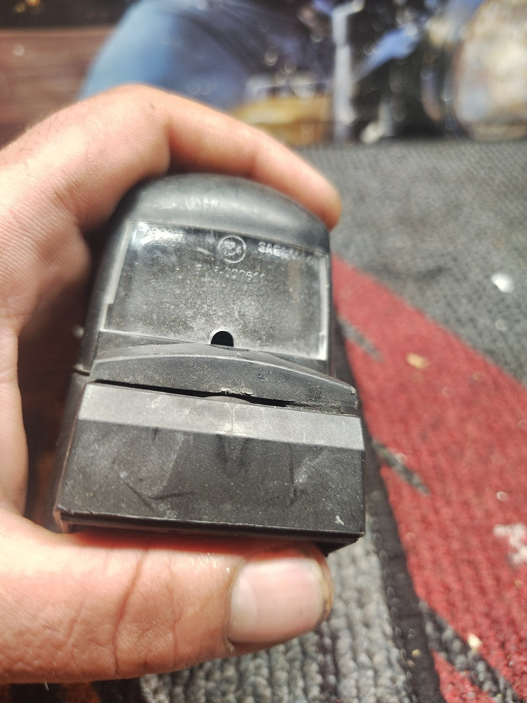 Original Piaggio  Aprilia Shiver Tuono Senda licese plate light assembly