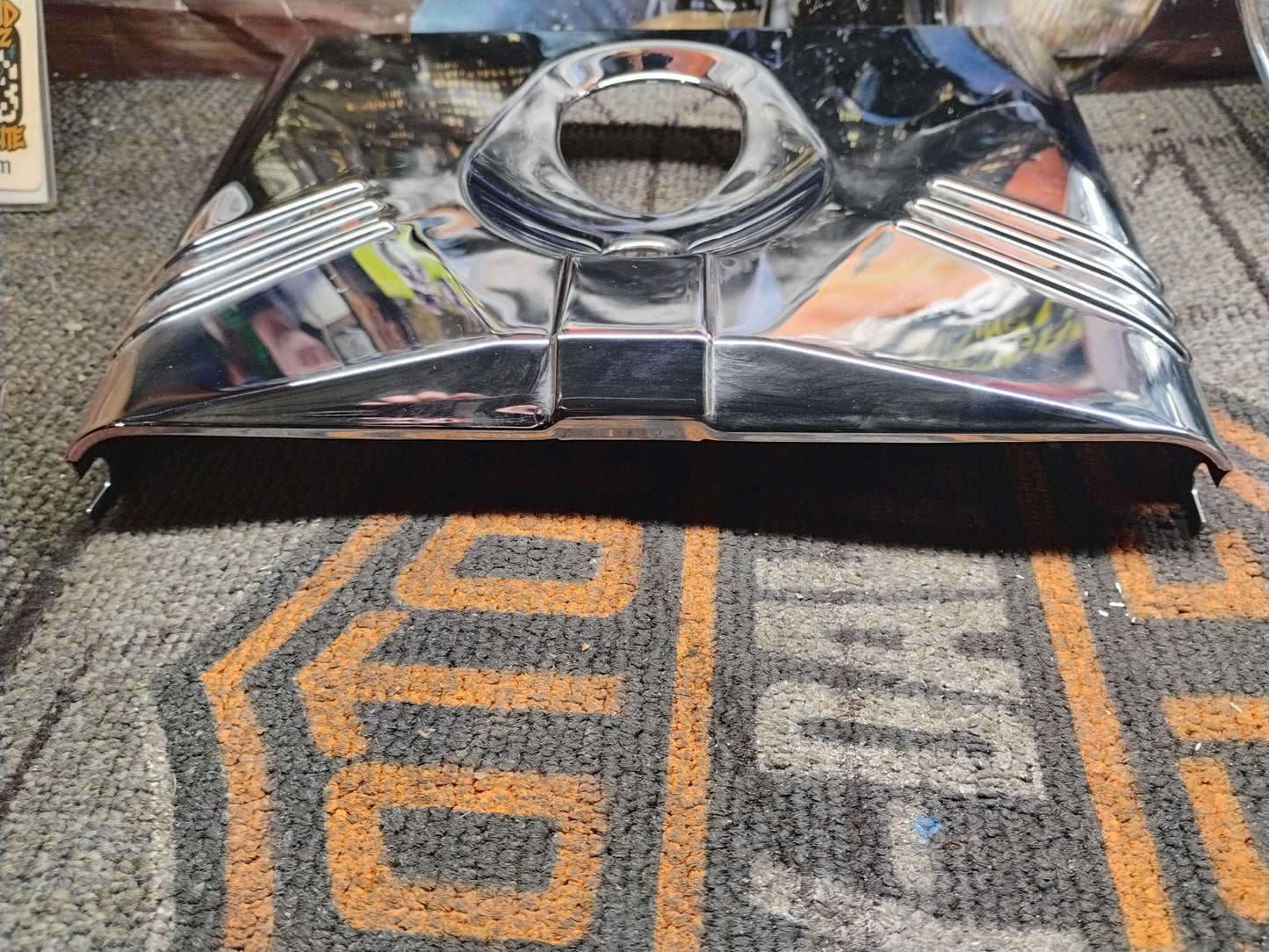 1986-2008 Harley Davidson Softail Fat Boy Front Fork Cover Chrome OEM 