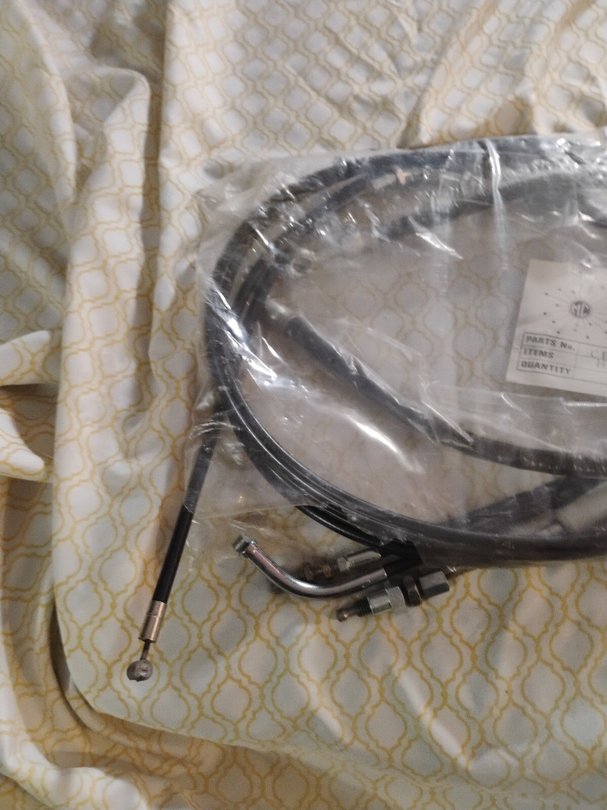 1973 Honda CB750 Four 6"HIGH BAR CARBLE KIT CB750K-1 Vintage Nos Oem