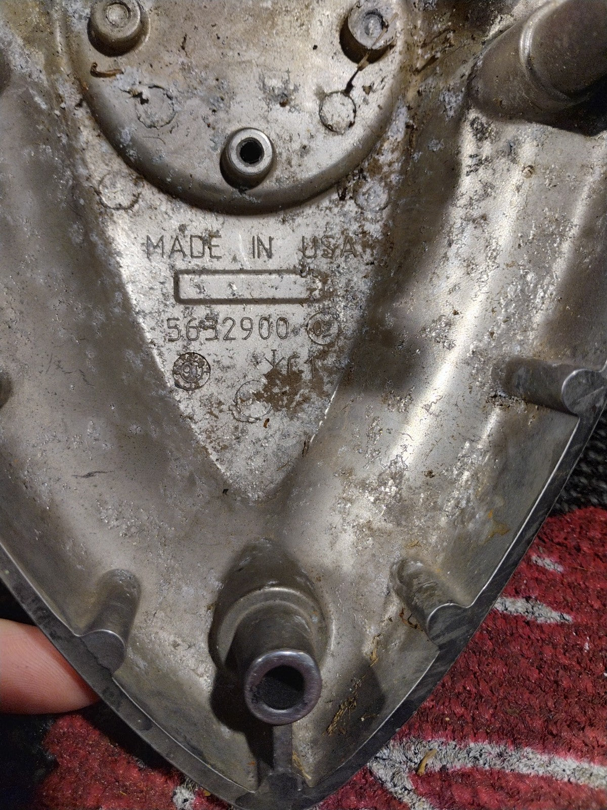 2017 Indian Roadmaster Breather Cover 5632900