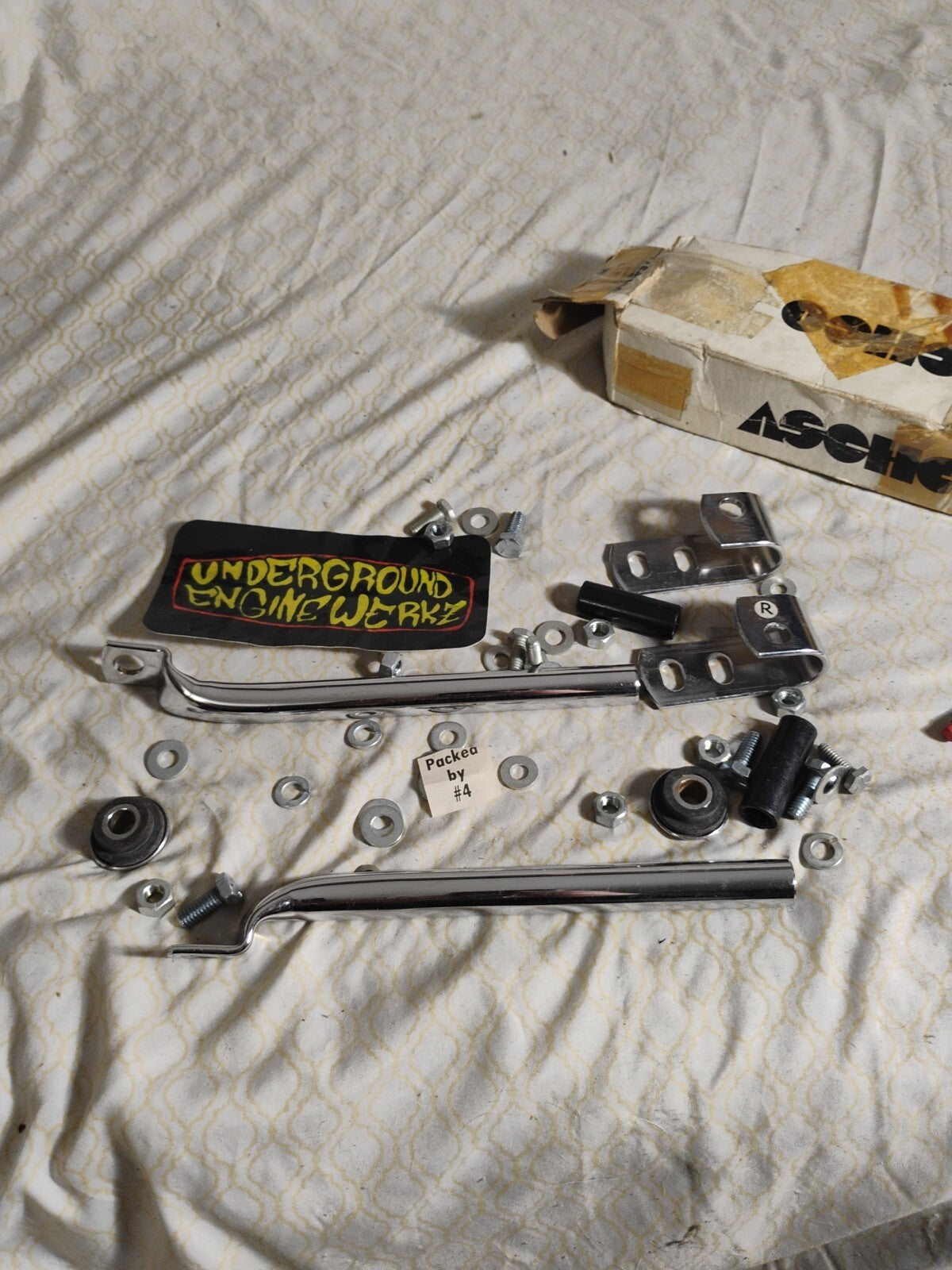 Aschco Kawasaki Kz1100d Specter Tubular Mounting Kit Kmk-87 Vintage NOS OEM
