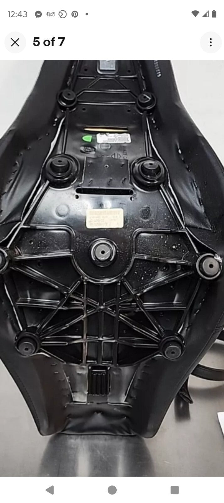 Genuine Harley-Davidson Softail Low Rider SportGlide Two-up Dual Seat New