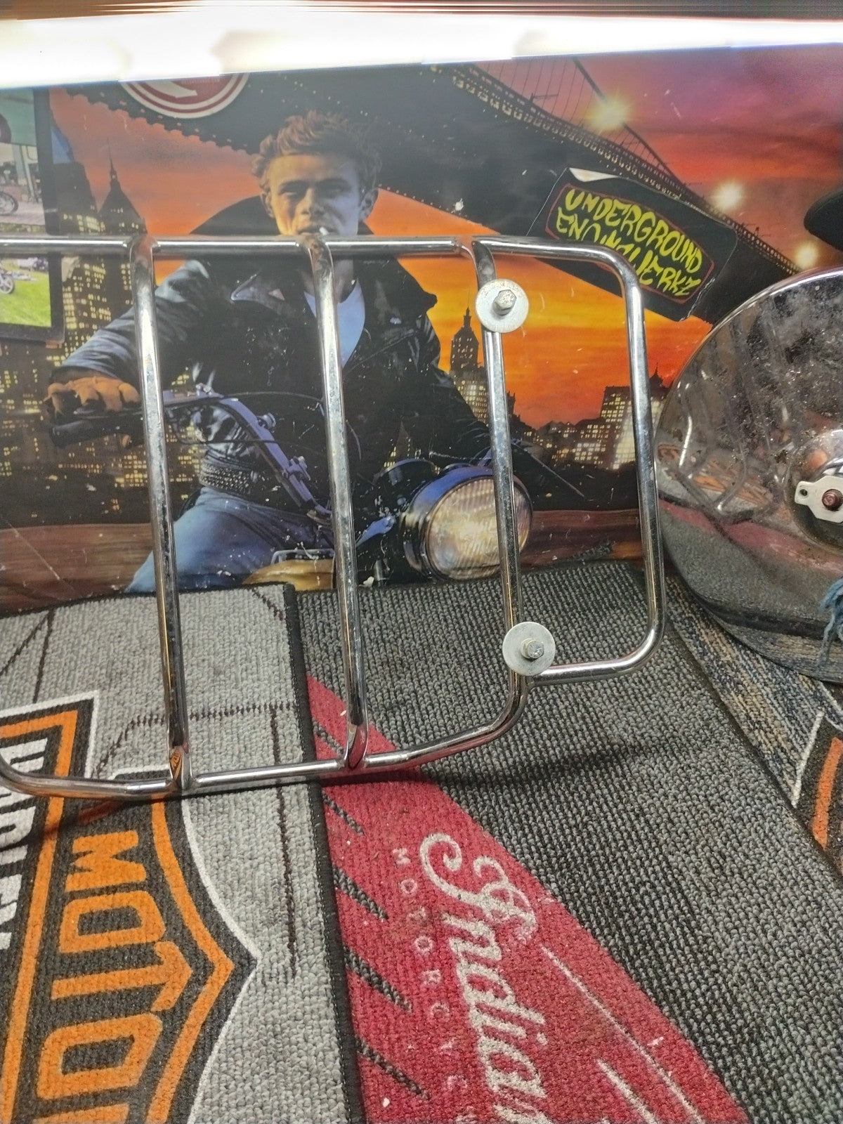 Harley-Davidson 08 & Later Touring Tour Pak Chrome Luggage Rack  53665-87