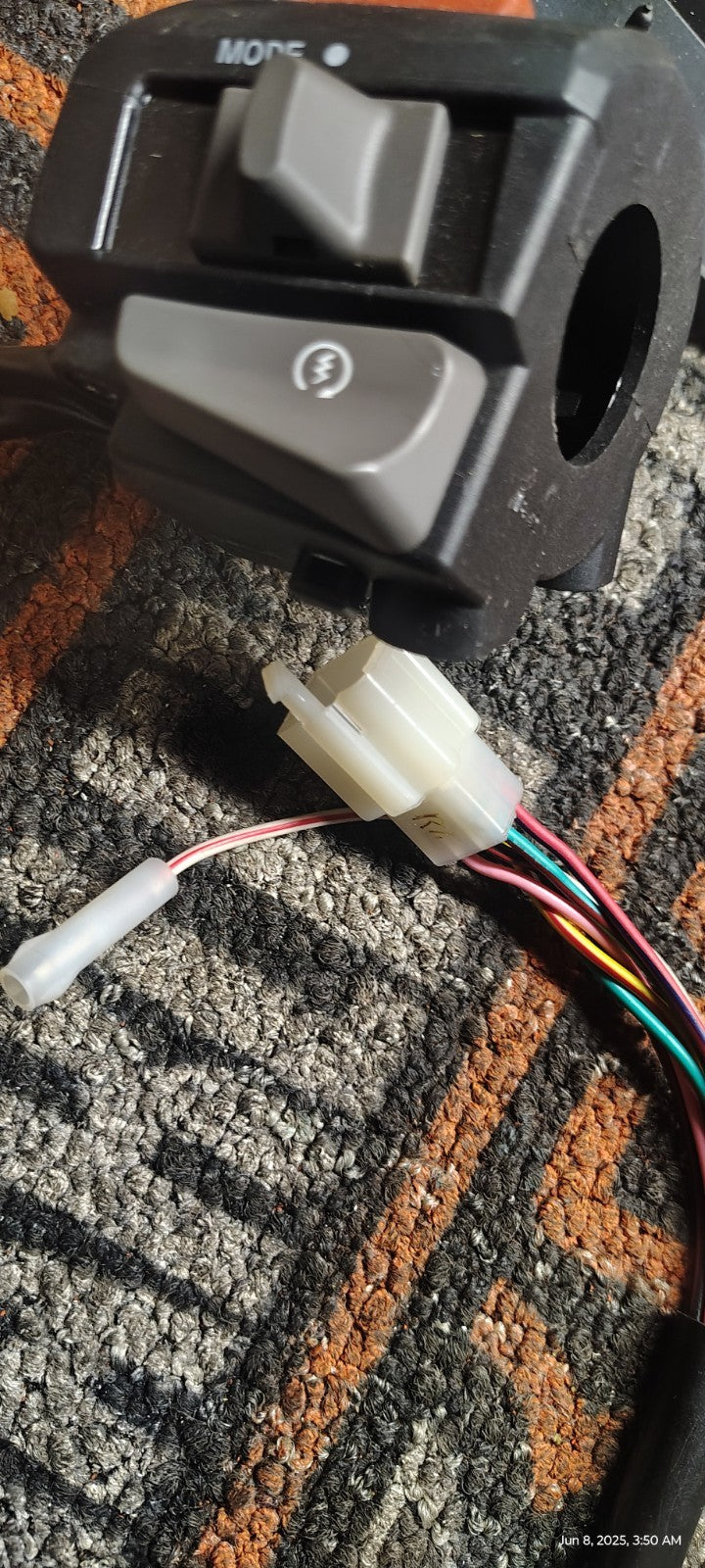  7/8" Motorcycle Handlebar On Off Start Turn Signal Switch Control 