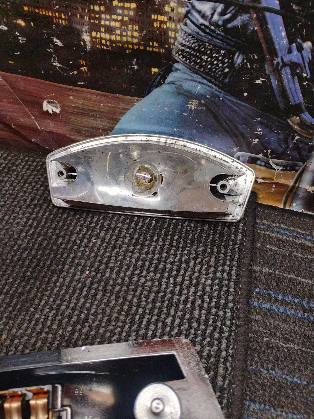 02 Buell M2 X1 S1 Cyclone Rear Brake Light Lamp Tail Light Base Oem