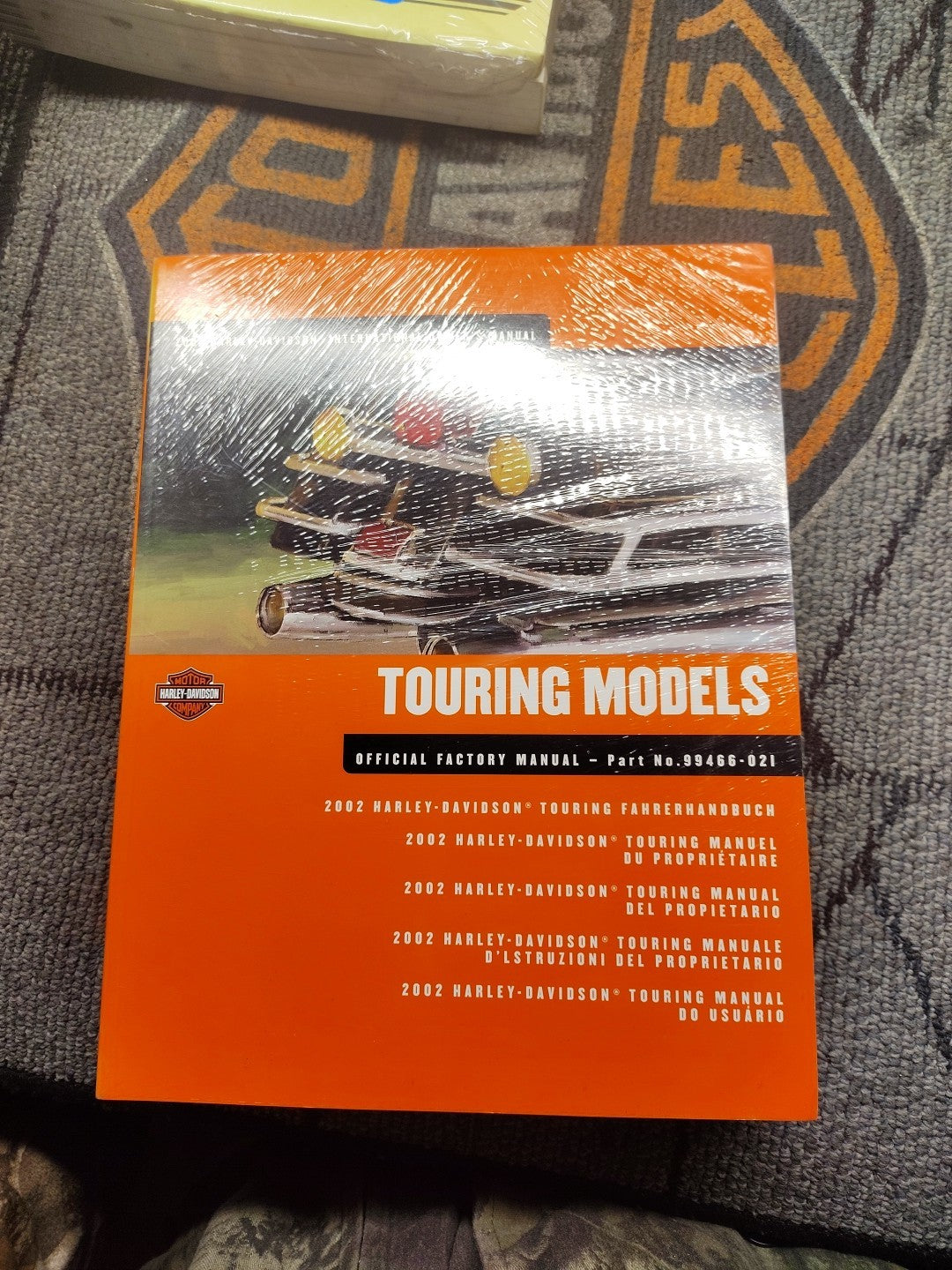 2002 Harley Davidson Road King Electra Glide Motorcycle Owner Manual User Guide