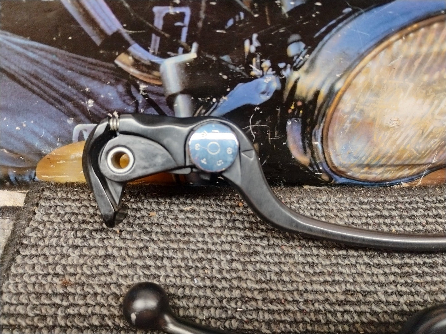 Brake & Clutch Hand Levers Black For Suzuki GSXR 600 750 06-19 Handle Hand