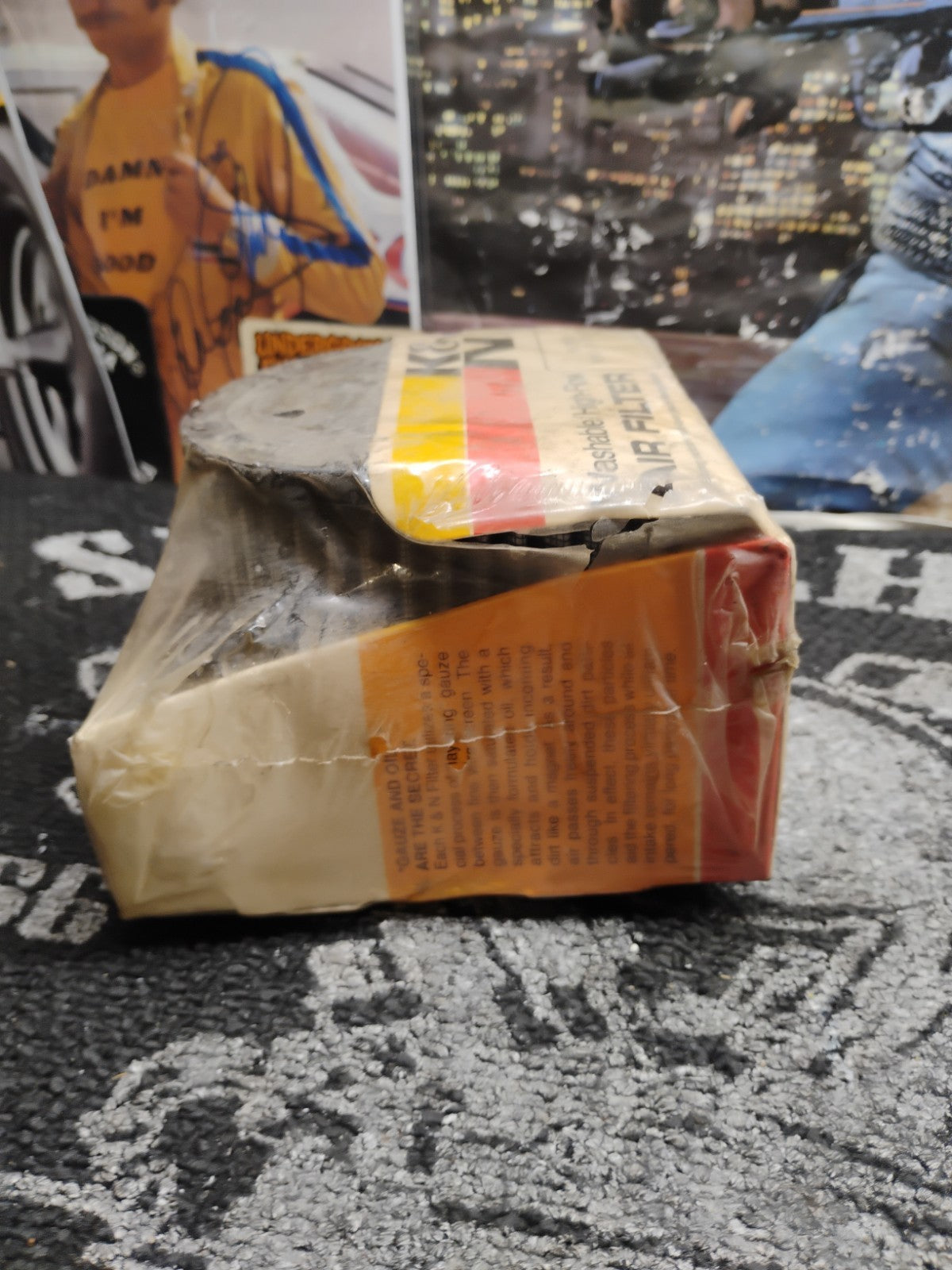 NOS Washable/High-Flow Air Filter CB650 K&N HA75/80 (1980)