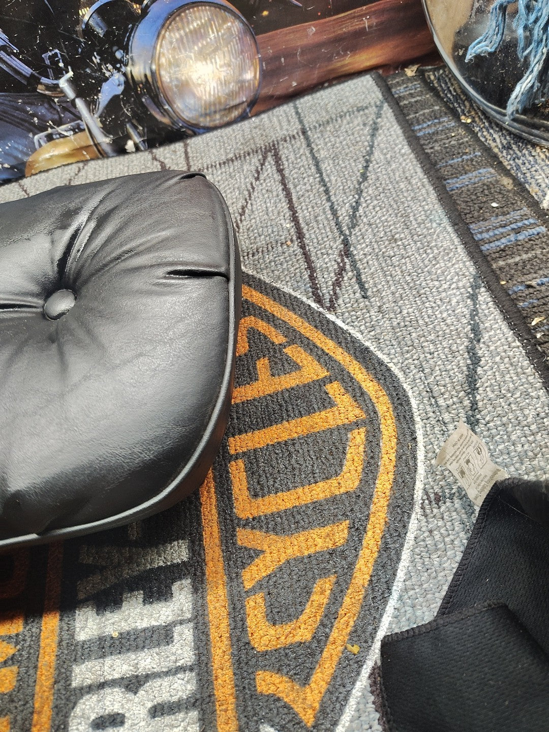 Mustang Regal Sissy Bar Pad Harley-Davidson Touring 1997-2025 PN: 76575