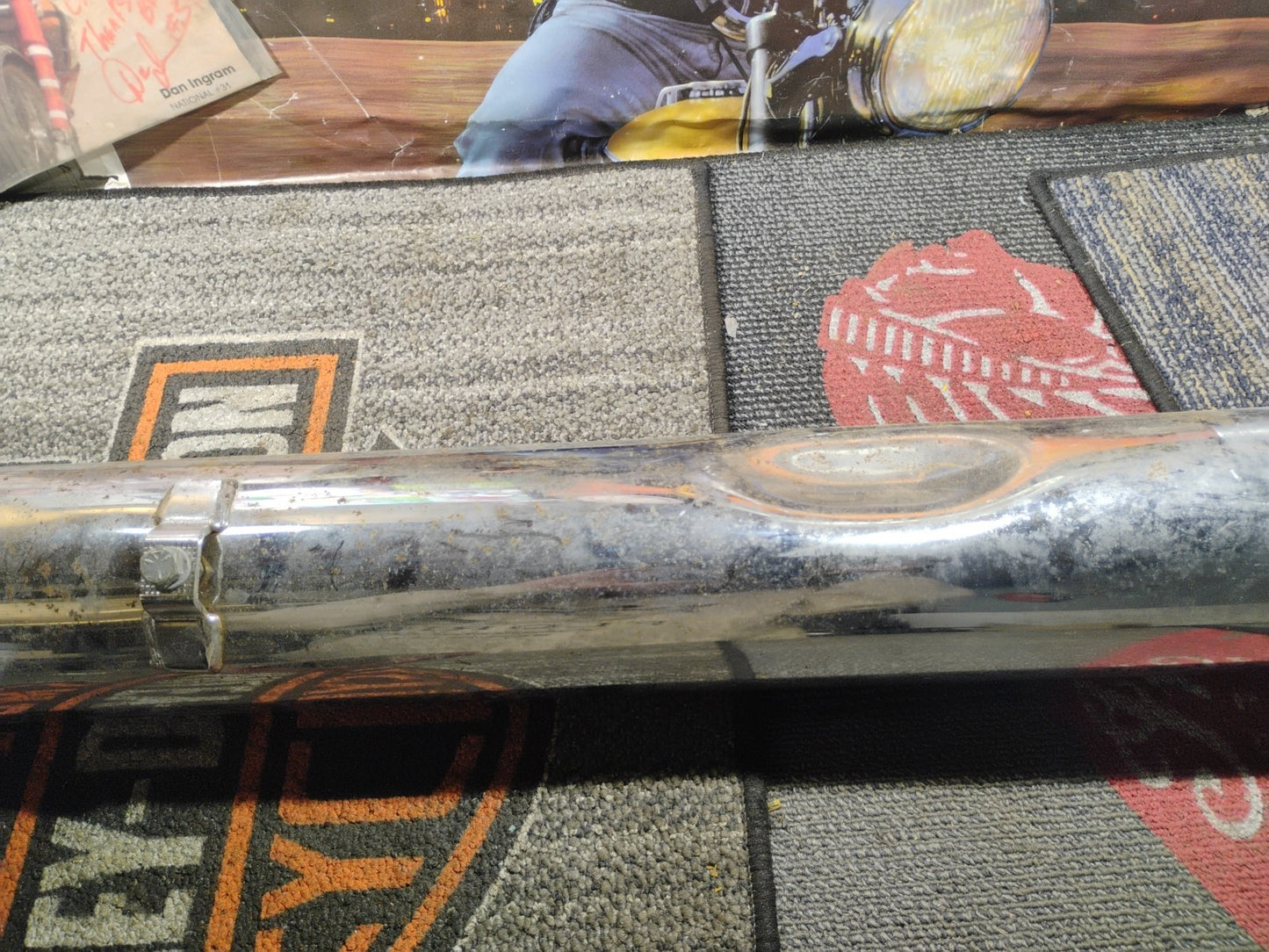 HARLEY DAVIDSON Touring Exhaust Muffler #65539-95A used