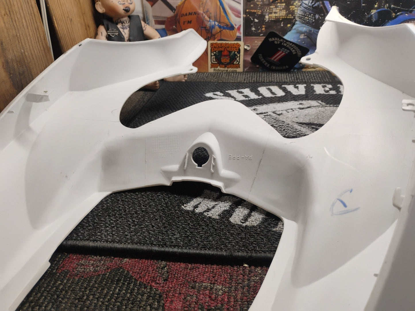 Yamaha YZF R1 2004- 06 BACK REAR TAIL Fairing Panel Cowl ASSY USED OEM SEE PHOTO