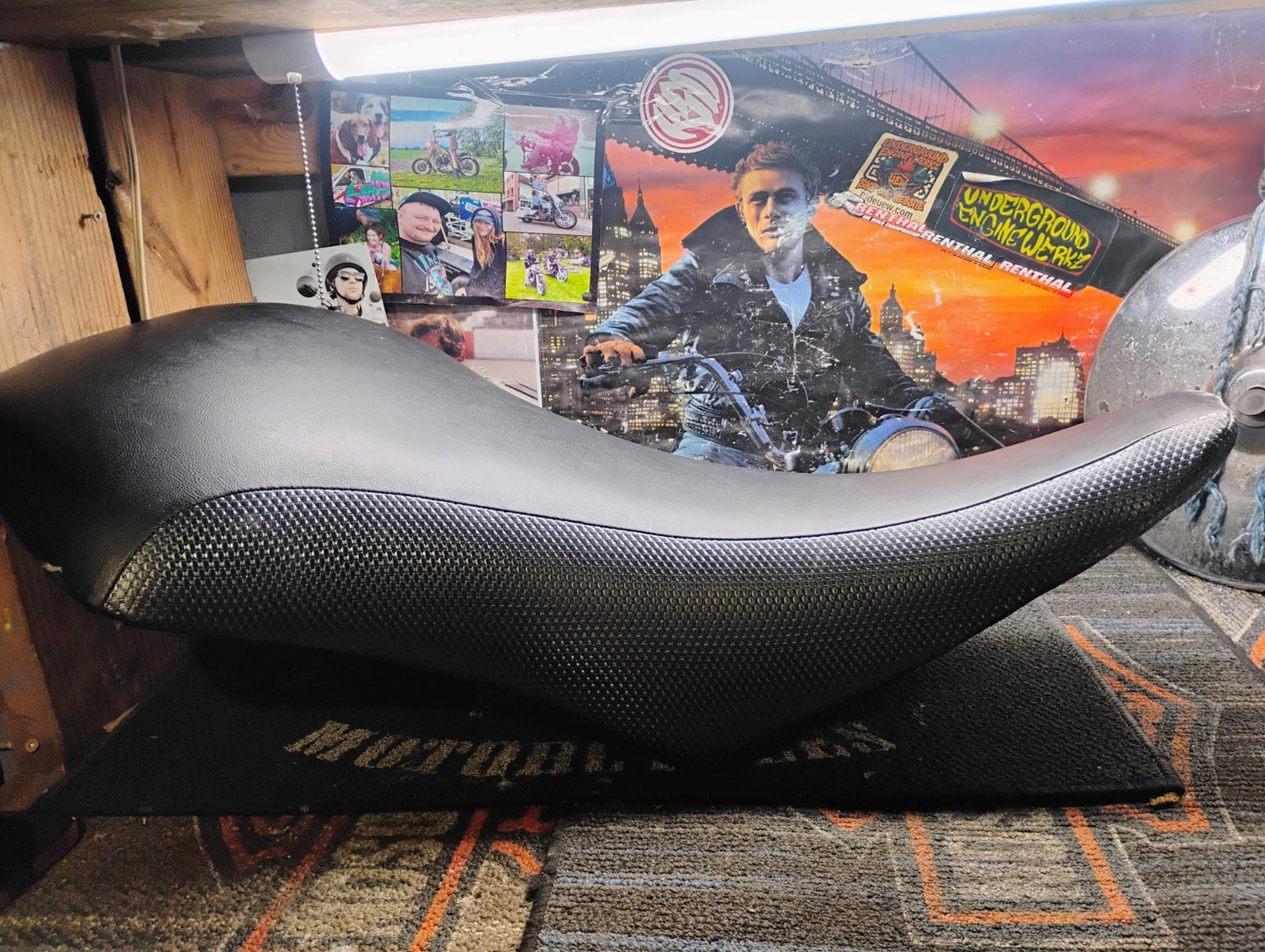 2004-2012 Suzuki LT-Z400 OEM Seat Black Z400 QuadSport ATV