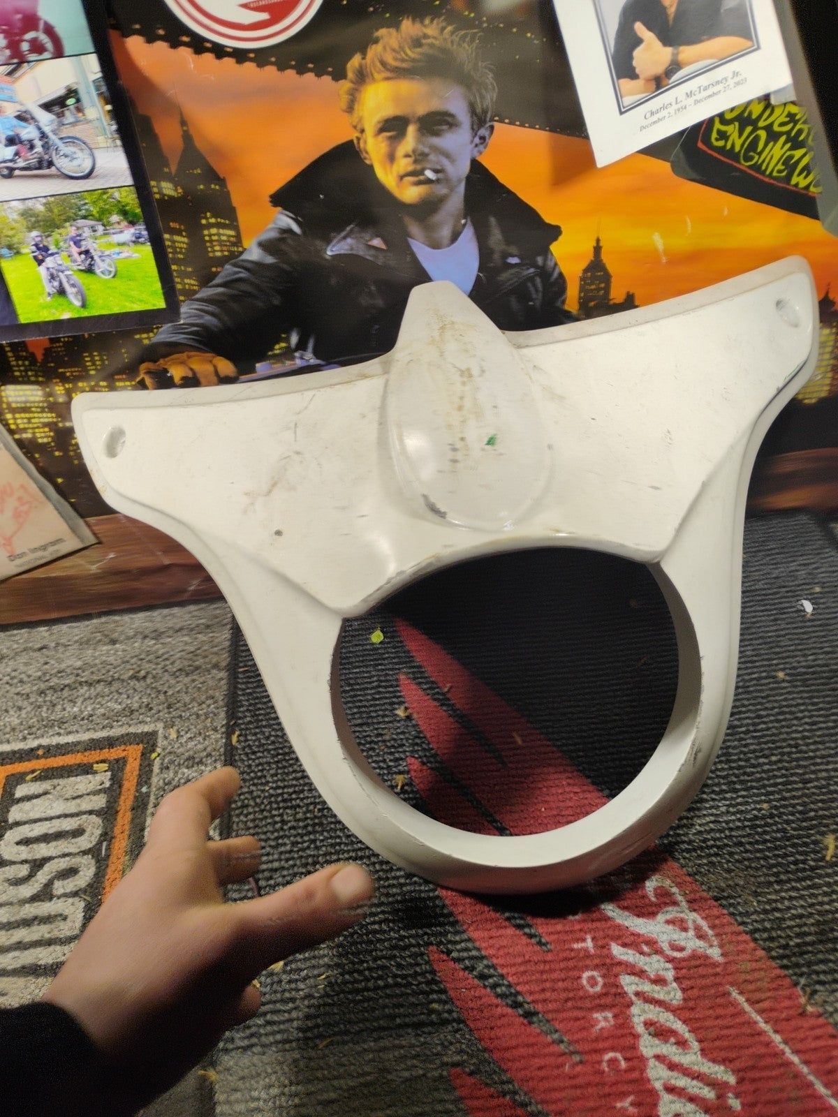 Headlight Bezel Fit For Indian Chieftain 14-18 Dark Horse 16-18 Roadmaster 15-23