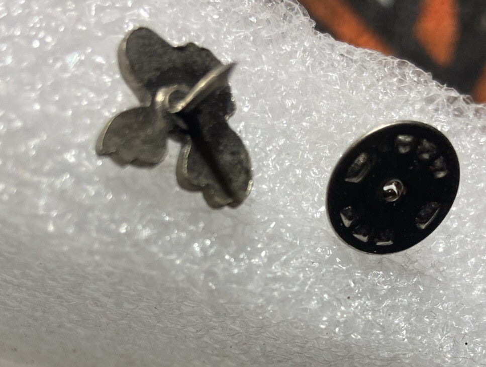 Vintage Silver Tone Loyal Order of the Moose Fraternal Small Tie Tack Pin O19