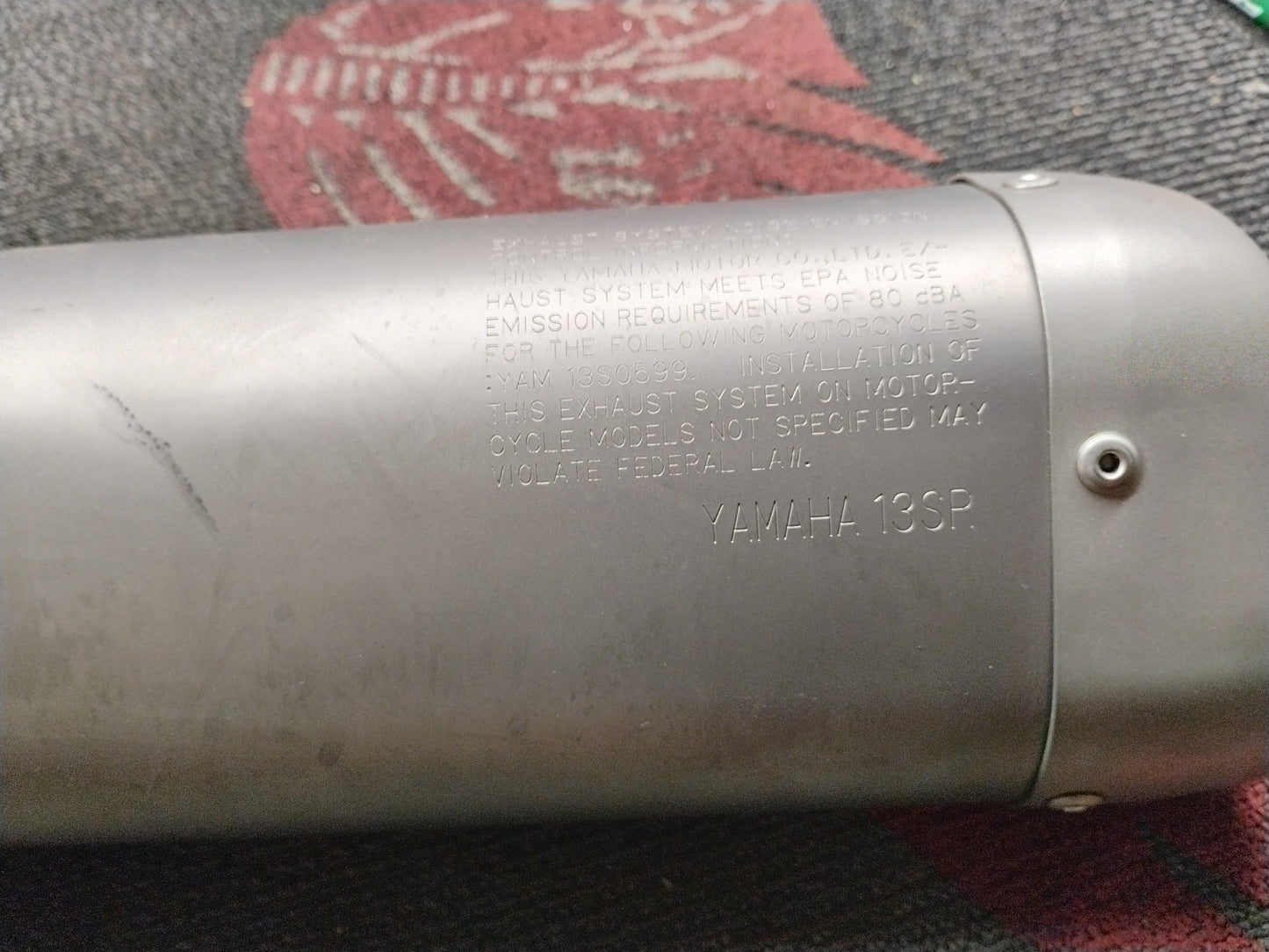 Yamaha YZFR6  R6  '10-'16 Exhaust Muffler Silencer 13S-14753-30-00