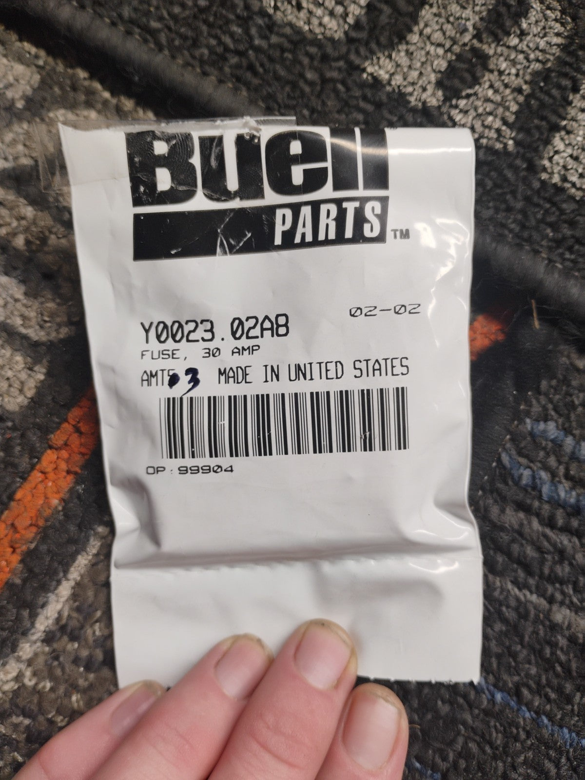 Buell OEM Y0023.028A 30 Amp Fuse Set (3 Piece)